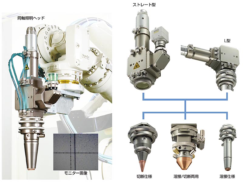 国産レーザ加工ヘッド①