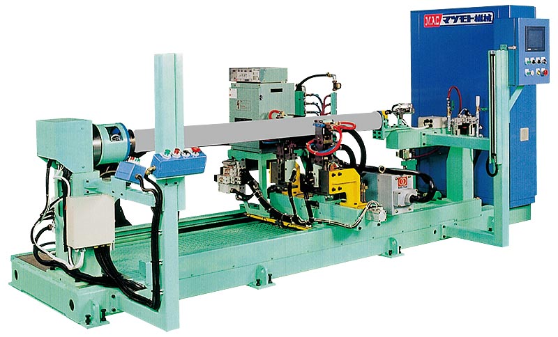 長尺物スポット自動溶接装置