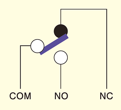 Wire break detector connection type